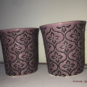 Ceramic cups set of two